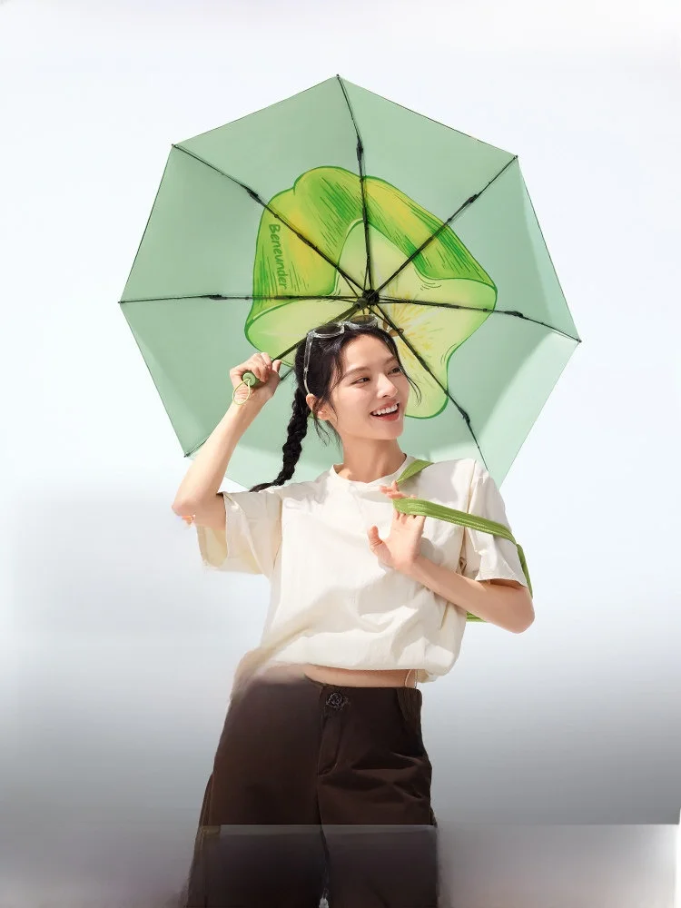 Portable Women's Sunshade Umbrella Banana Leaf Fun Outdoor UV Protection Rain And Sun Dual-Purpose Umbrella Compact Carry-On
Portable Women's Sunshade Umbrella Banana Leaf Fun Outdoor UV Protection Rain And Sun Dual-Purpose Umbrella Compact Carry-On