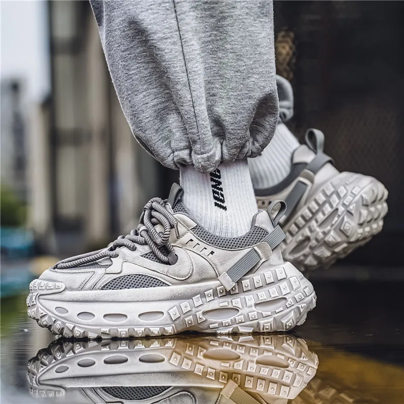 New Classic Men's Sneakers Fashion Versatile Breathable Casual Shoes Outdoor Height Increasing Thick Bottom Sports Running Shoes
New Classic Men's Sneakers Fashion Versatile Breathable Casual Shoes Outdoor Height Increasing Thick Bottom Sports Running Shoes