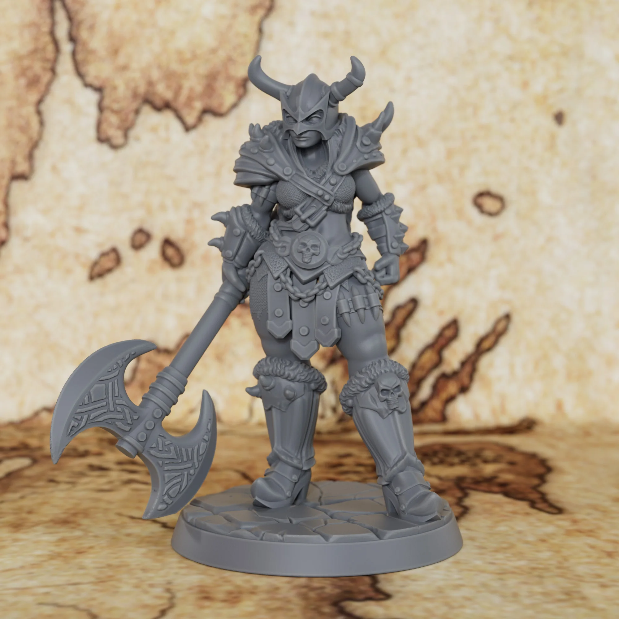 Female Barbarian Miniature – Heroic Role for Tabletop Role Playing Games, Halloween & Xmas Gift for Collectors & Hobbyists
Female Barbarian Miniature – Heroic Role for Tabletop Role Playing Games, Halloween & Xmas Gift for Collectors & Hobbyists