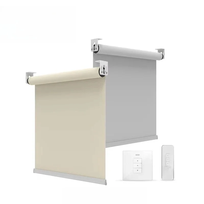 Wifi control curtain blackout electric intelligent automatic roller shutter
Wifi control curtain blackout electric intelligent automatic roller shutter