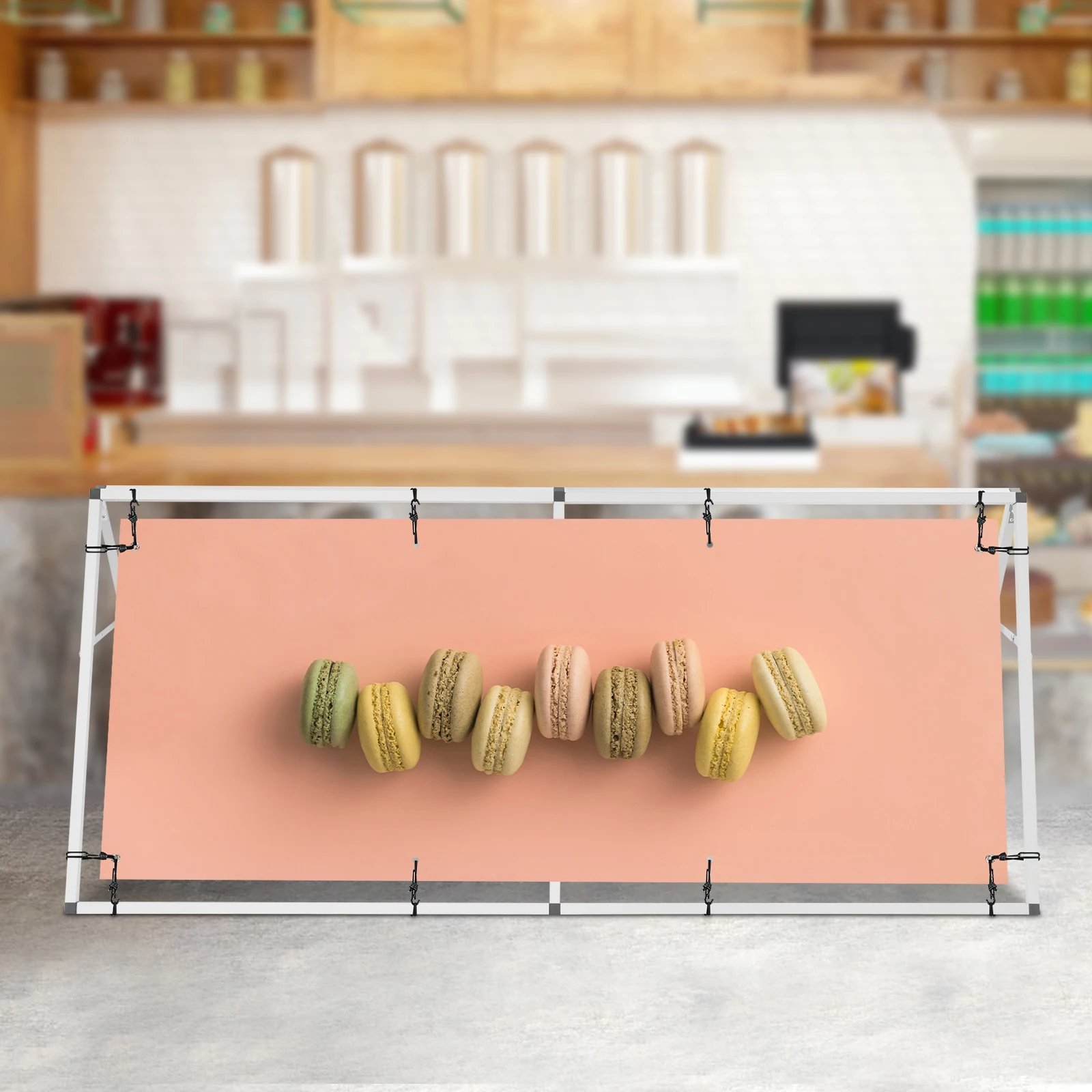 Double Sided Poster Display Stand Horizontal Floor Standing Display Banner Stand Aluminum Alloy A-Frame Poster Stand
Double Sided Poster Display Stand Horizontal Floor Standing Display Banner Stand Aluminum Alloy A-Frame Poster Stand