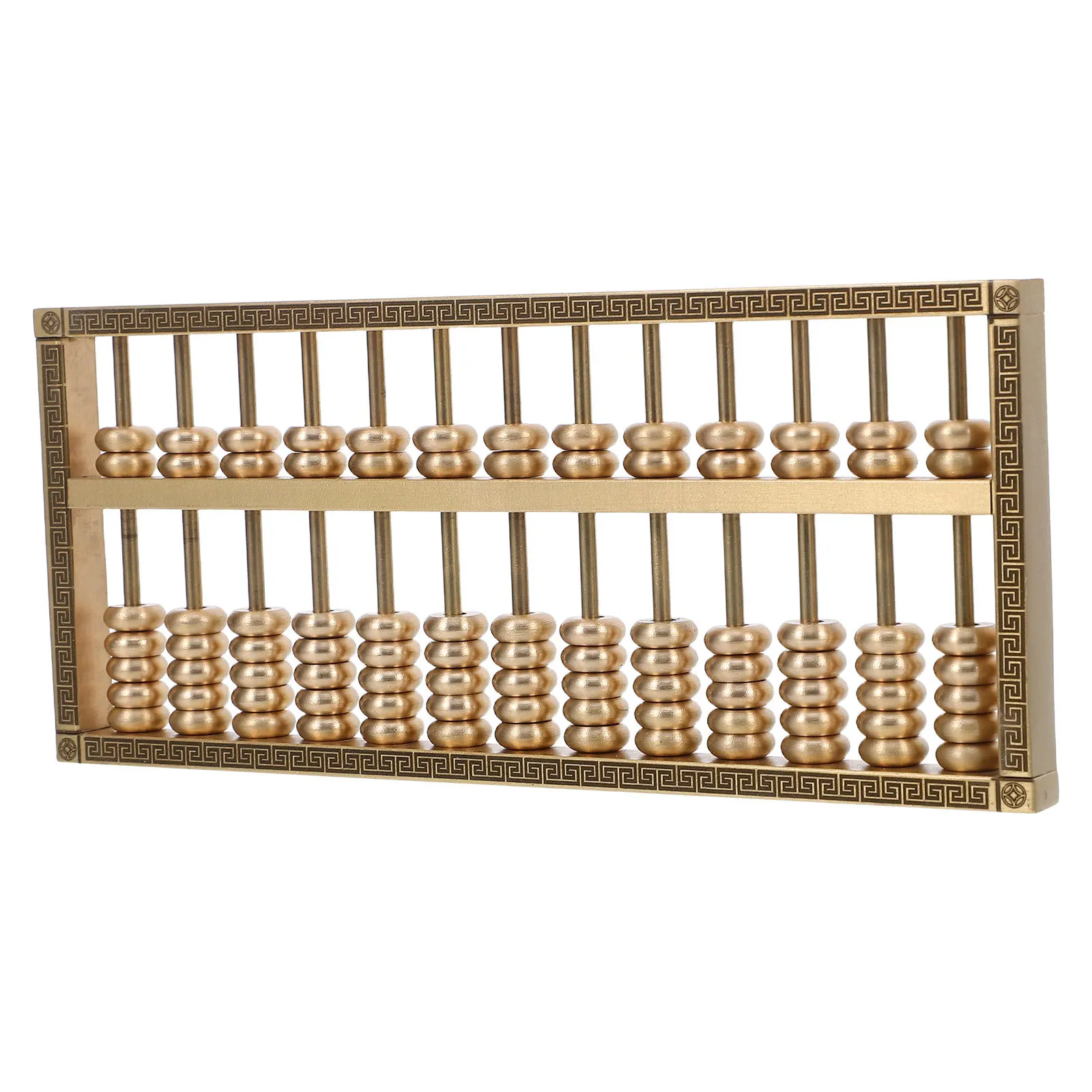 Mini Brass Abacus Vintage Chinese Style Desktop Decor Ornament For Office Home Workspace Solid Brass Retro Business Gift
Mini Brass Abacus Vintage Chinese Style Desktop Decor Ornament For Office Home Workspace Solid Brass Retro Business Gift