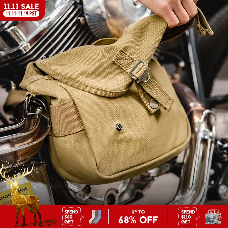 Maden Retro Canvas M1961 Distressed Letter Messenger Bags Adjustable Portable Shoulder Motorcycle Waist Bag Unisex Travel Bag
Maden Retro Canvas M1961 Distressed Letter Messenger Bags Adjustable Portable Shoulder Motorcycle Waist Bag Unisex Travel Bag