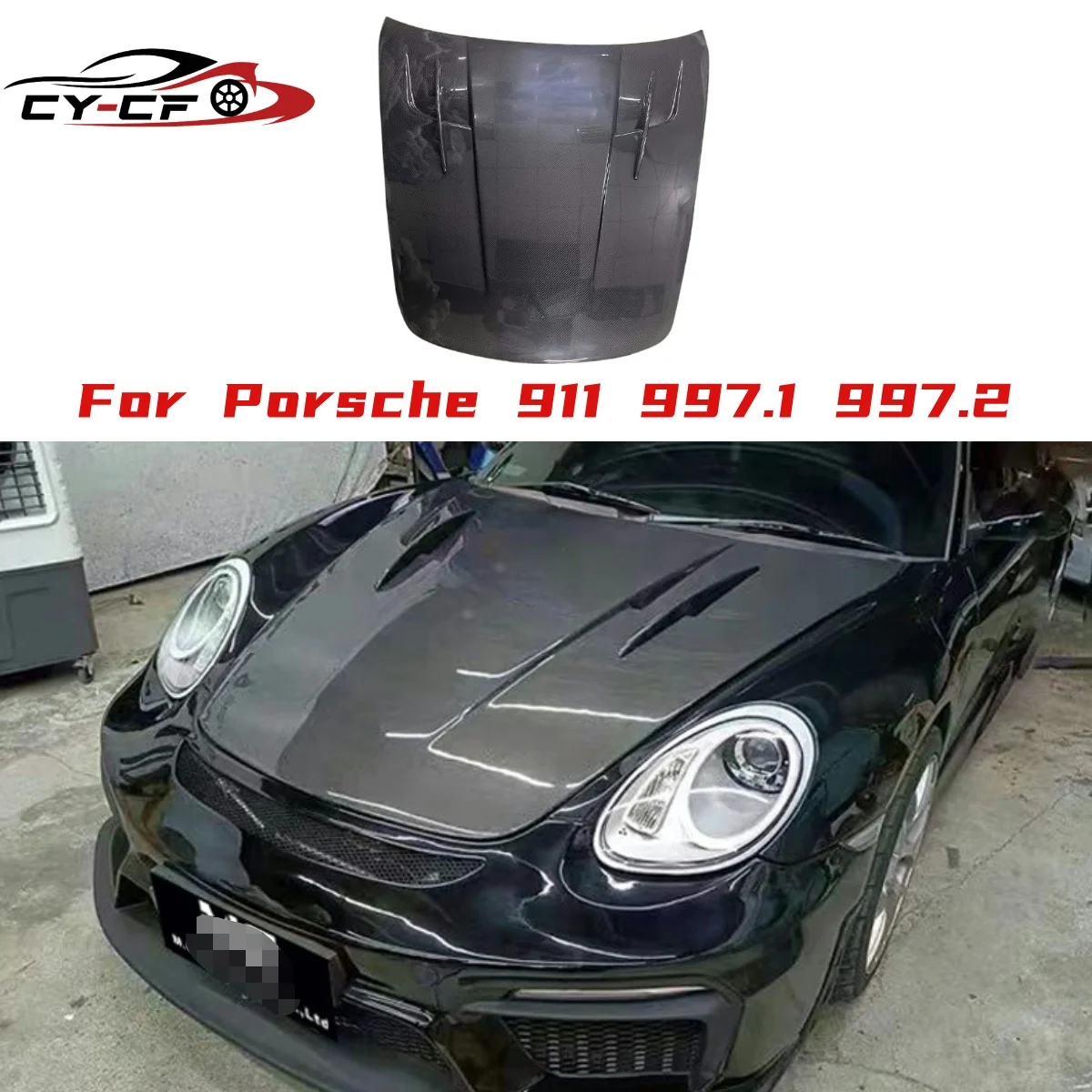 For Porsche 911 997 2008 2009 2010 2011 Real Carbon Fiber Front Bumper Car Engine Hood Body Kit Bonnet Vent Cover
For Porsche 911 997 2008 2009 2010 2011 Real Carbon Fiber Front Bumper Car Engine Hood Body Kit Bonnet Vent Cover