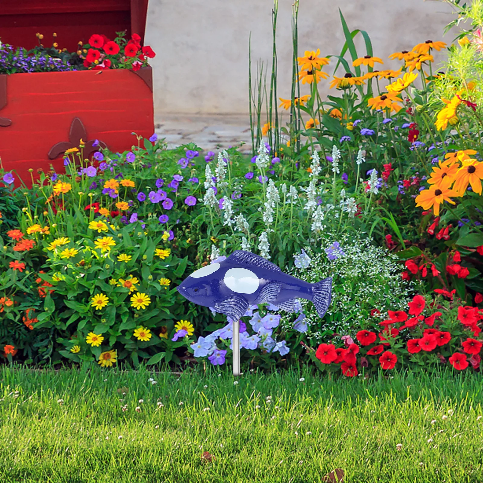 Resin Koi Fish Garden Statue Exquisite Lifelike Lawn Ornament Weather-Resistant Outdoor Yard Patio Balcony Decoration
Resin Koi Fish Garden Statue Exquisite Lifelike Lawn Ornament Weather-Resistant Outdoor Yard Patio Balcony Decoration
