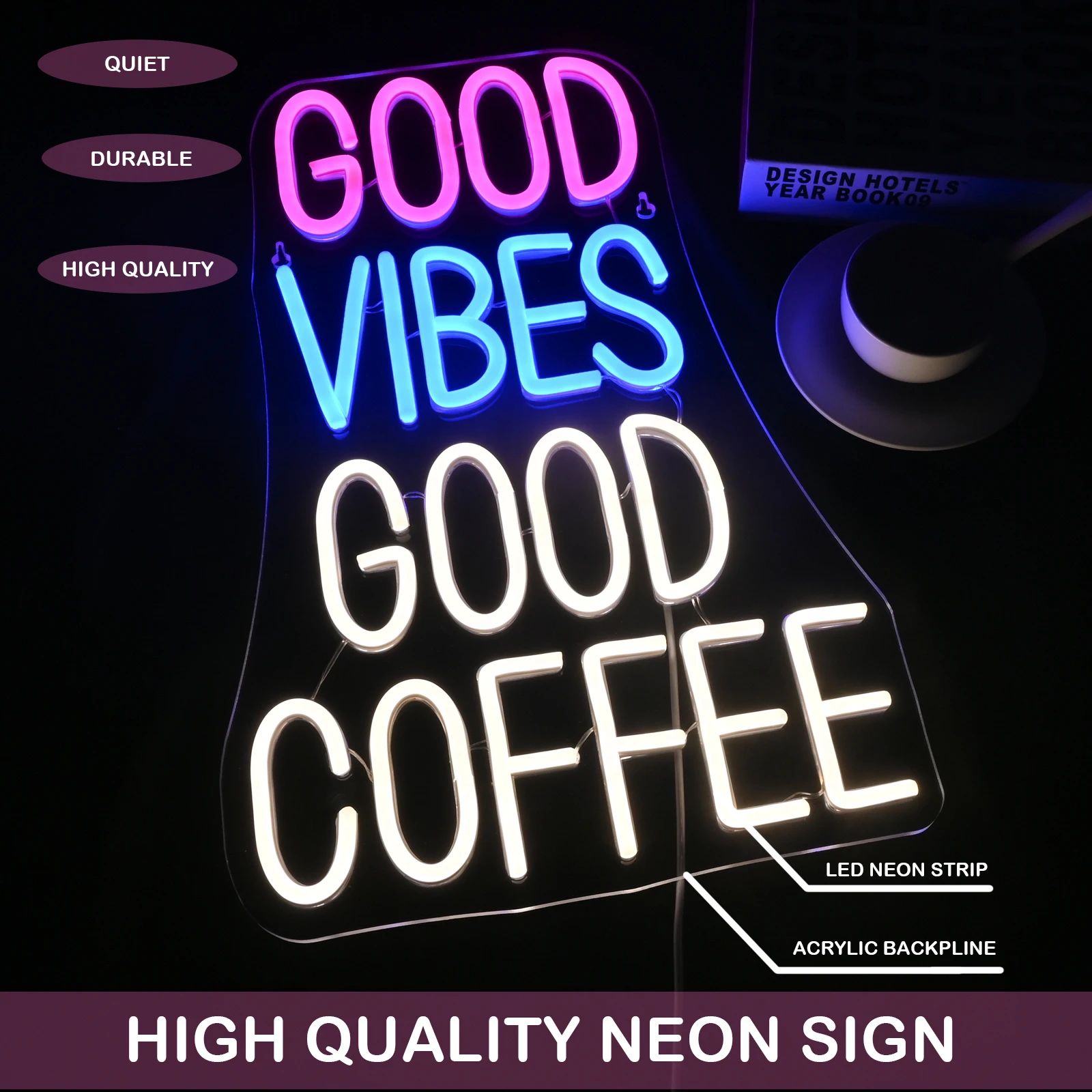 Неоновая вывеска Good Vibes Good Coffee Led Large Good Vibes Неоновые огни для спальни Декор комнаты Светодиодные вывески с розовым, зеленым, белым цветом
Неоновая вывеска Good Vibes Good Coffee Led Large Good Vibes Неоновые огни для спальни Декор комнаты Светодиодные вывески с розовым, зеленым, белым цветом