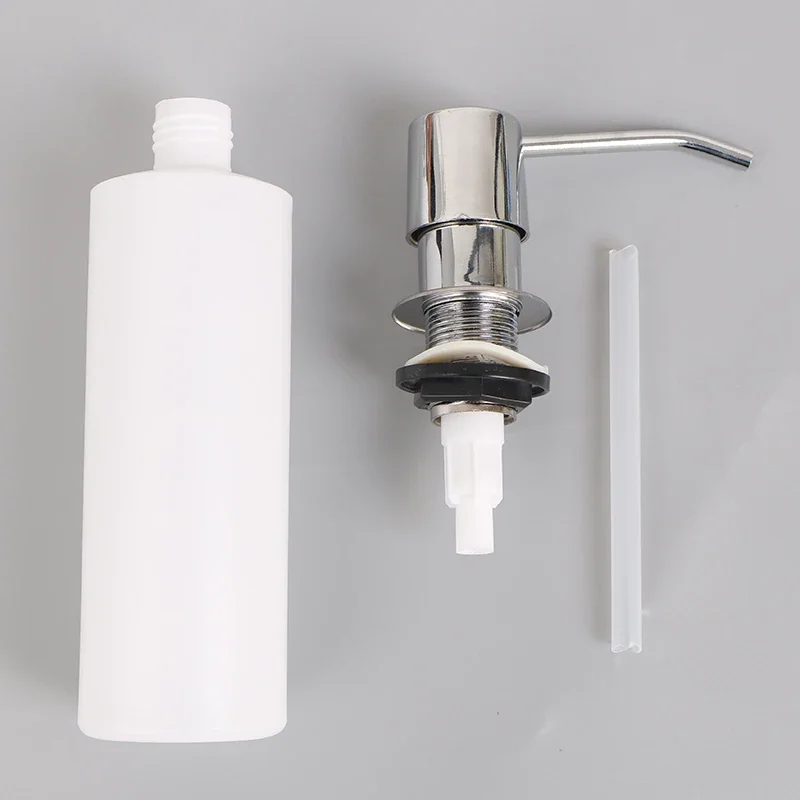 Kitchen Sink Liquid Soap Dispenser Pumps Stainless Steel Head Hand Lotion Dispensers With Tube Hose Bottle Accessories Pumps
Kitchen Sink Liquid Soap Dispenser Pumps Stainless Steel Head Hand Lotion Dispensers With Tube Hose Bottle Accessories Pumps
