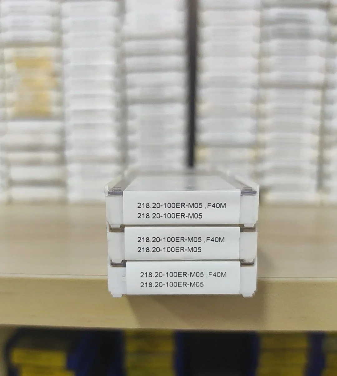 Hard alloy cutting blades 218.20-125ER-ME07,F40M 
Hard alloy cutting blades 218.20-125ER-ME07,F40M