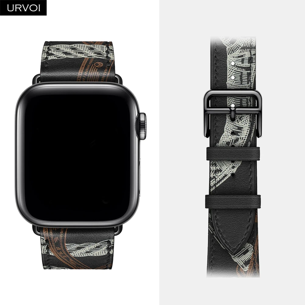 URVOI Clearance Printed Single Tour для Apple Watch Band Ultra 2 Series 10 9 876 SE для iWatch кожаный ремешок-браслет 46 49 мм
URVOI Clearance Printed Single Tour для Apple Watch Band Ultra 2 Series 10 9 876 SE для iWatch кожаный ремешок-браслет 46 49 мм