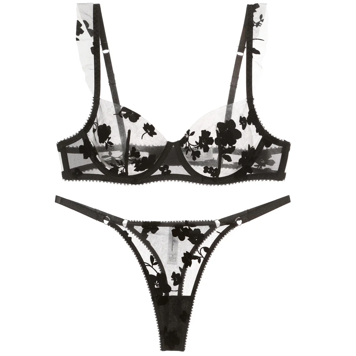 Женский сексуальный прозрачный комплект с бюстгальтером, элегантный тонкий женский комплект нижнего белья, сетчатое нижнее белье, повседневный комплект с бюстгальтером и трусиками
Женский сексуальный прозрачный комплект с бюстгальтером, элегантный тонкий женский комплект нижнего белья, сетчатое нижнее белье, повседневный комплект с бюстгальтером и трусиками