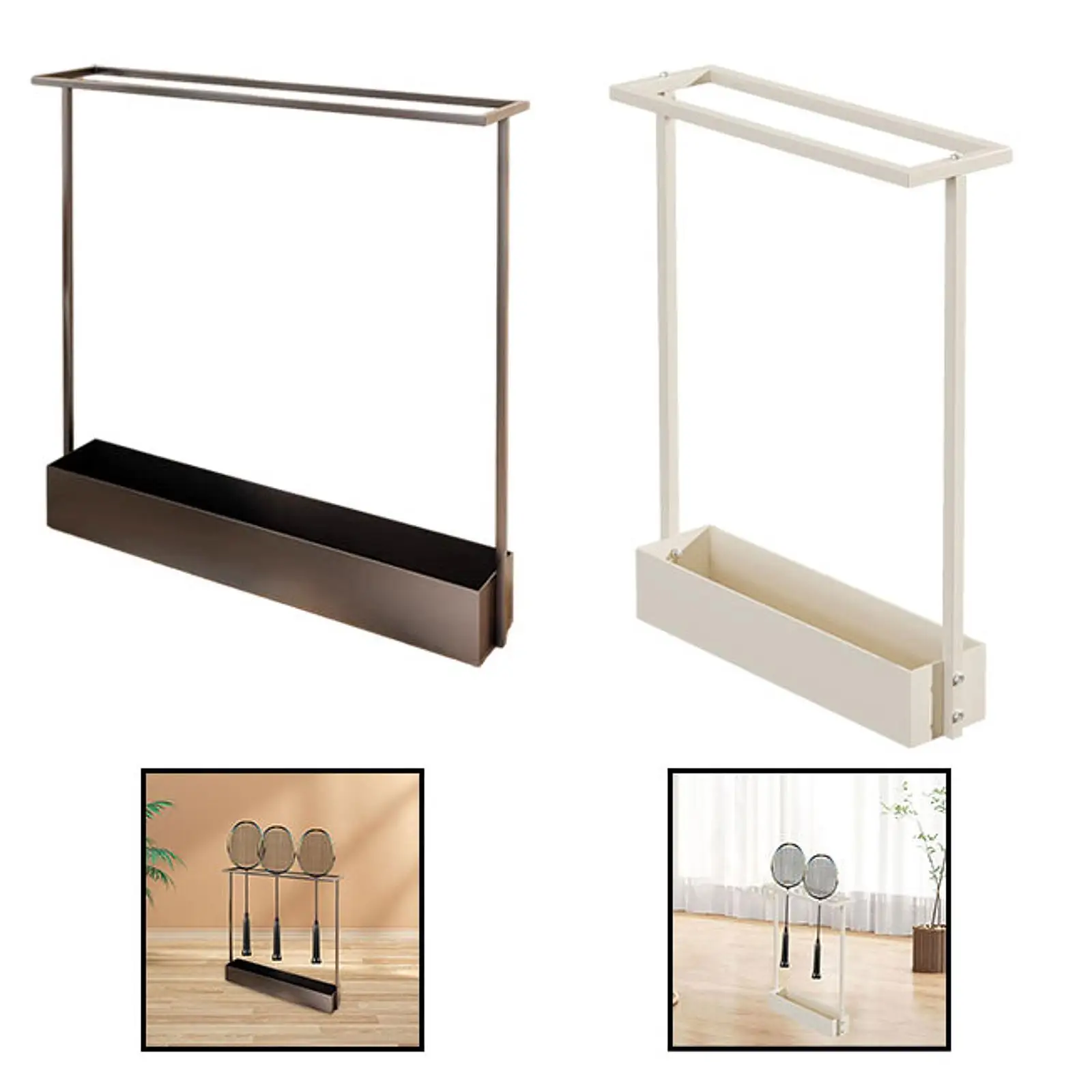 Badminton Racquet Storage Rack Shelf Easy Installation Multifunctional Accessories Tennis Racket Holder for Club Entryway Gym
Badminton Racquet Storage Rack Shelf Easy Installation Multifunctional Accessories Tennis Racket Holder for Club Entryway Gym