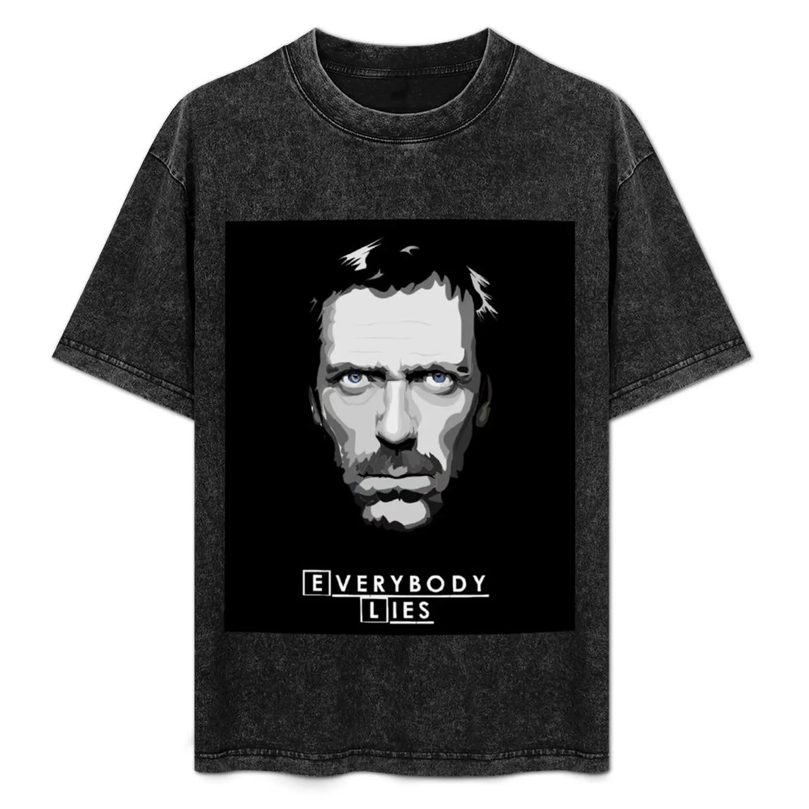 House M.D. - Everybody Lies T-Shirt Large Size Casual Short Sleeve Top
House M.D. - Everybody Lies T-Shirt Large Size Casual Short Sleeve Top