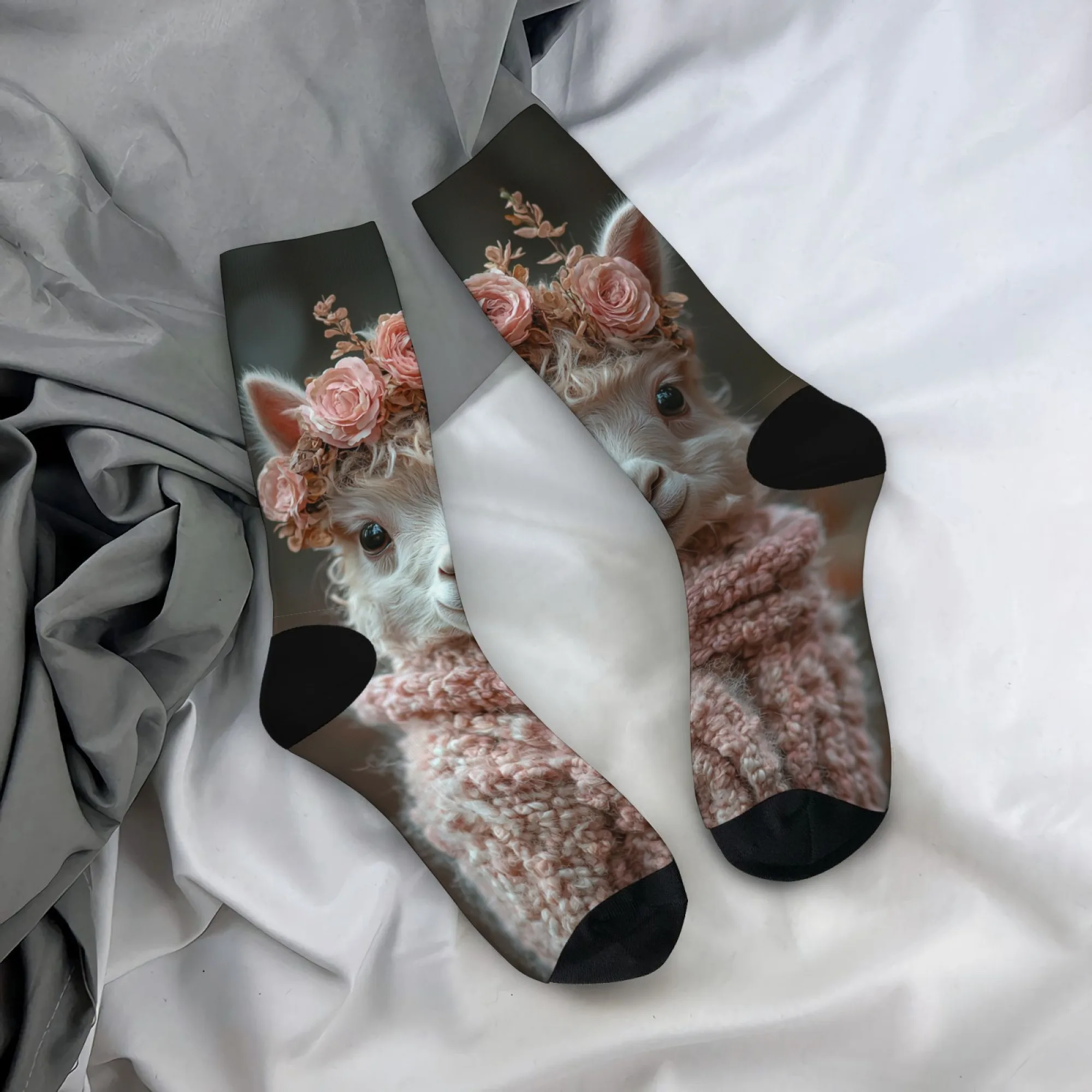 Милая альпака с лесной тематикой, забавные мужские носки, новинка, компрессионные носки Happy, хип-хоп, ретро-трендовые носки, вечерние, карнавальный подарок
Милая альпака с лесной тематикой, забавные мужские носки, новинка, компрессионные носки Happy, хип-хоп, ретро-трендовые носки, вечерние, карнавальный подарок