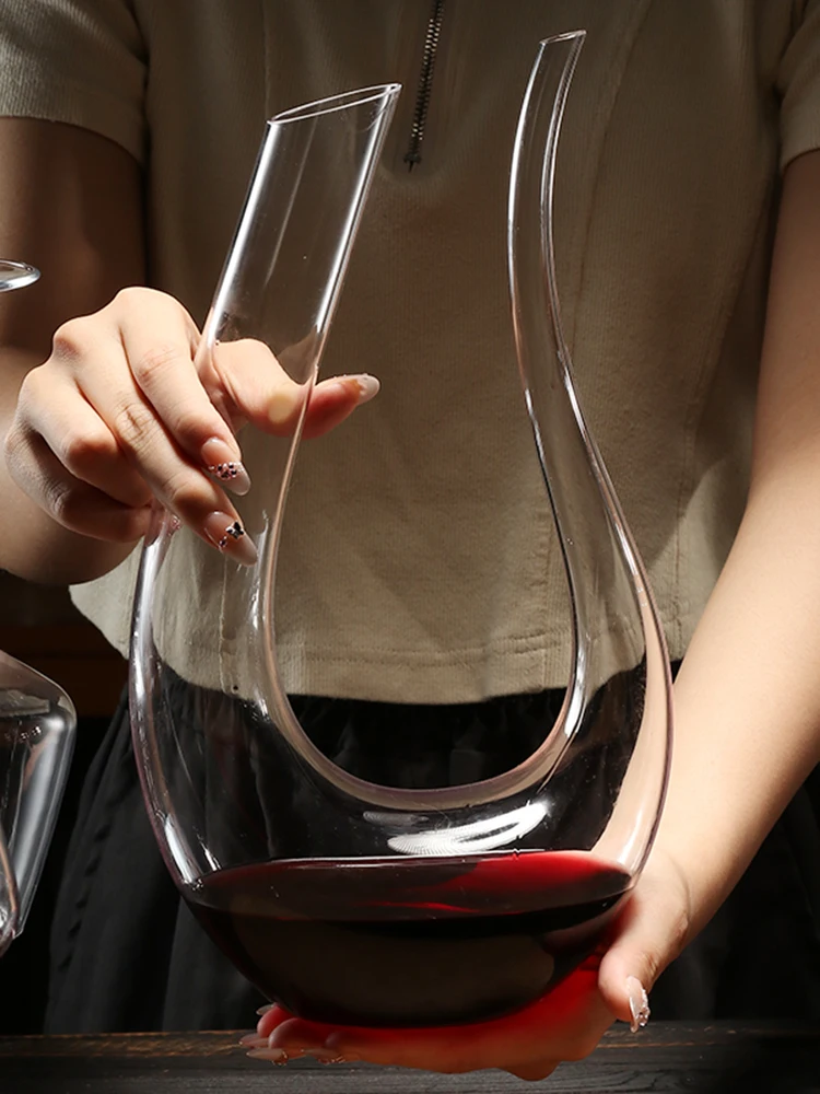 Premium Glass Wine Decanter Red Wine Aerator Home Use High-End Sensation Whiskey Liquor Pouring Pitcher Pure Color Handmade
Premium Glass Wine Decanter Red Wine Aerator Home Use High-End Sensation Whiskey Liquor Pouring Pitcher Pure Color Handmade