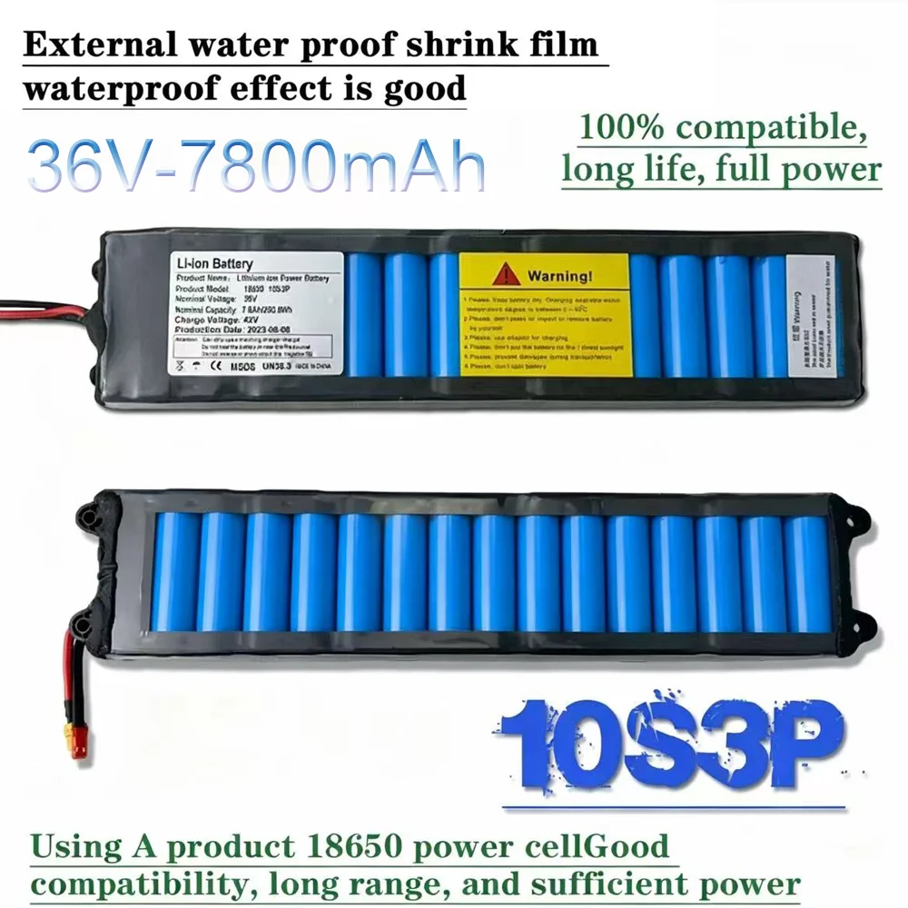 ✨ Premium 36V 7800mAh Battery Pack for Xiaomi M365 Pro E-Scooter - Original Design, Enhanced Power & Durability
✨ Premium 36V 7800mAh Battery Pack for Xiaomi M365 Pro E-Scooter - Original Design, Enhanced Power & Durability