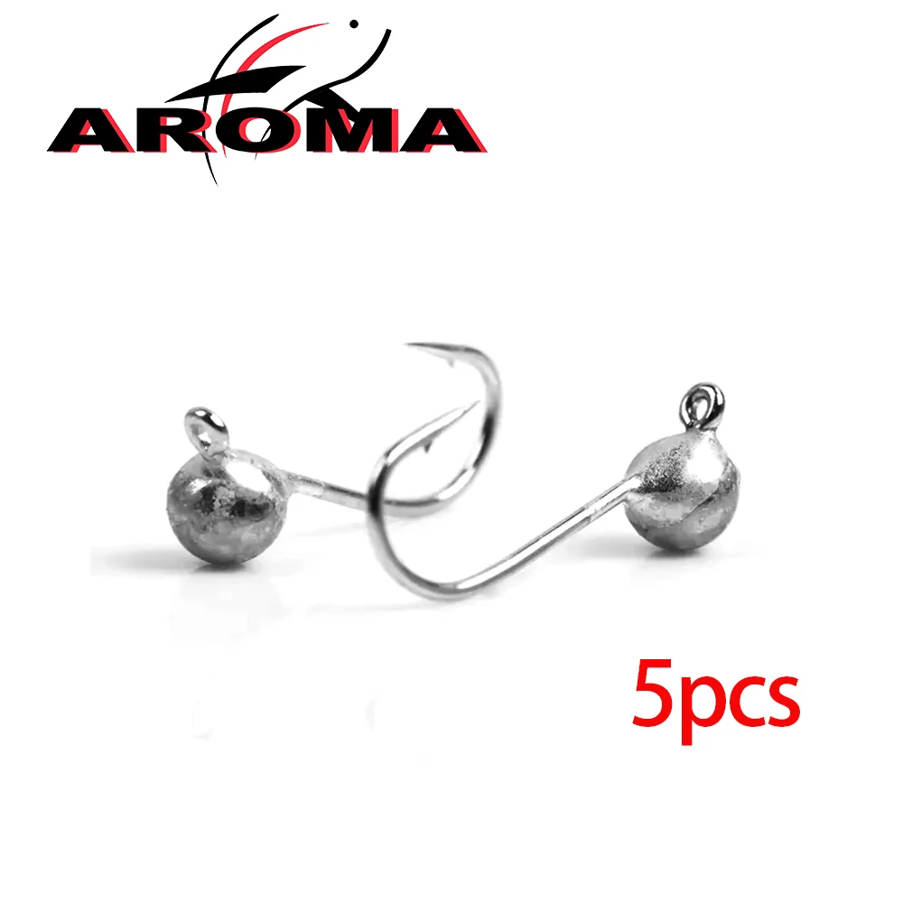Aroma 5PCS Ball Tungsten Ice Jig,Winter Fishing Perch Crappie Hook 2.5mm/3mm/4mm/5mm Ball Ice Jig ,Plain Color
Aroma 5PCS Ball Tungsten Ice Jig,Winter Fishing Perch Crappie Hook 2.5mm/3mm/4mm/5mm Ball Ice Jig ,Plain Color 