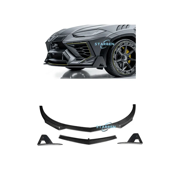 Car Front Bumper Dry Carbon Fiber Wide Body Front Deflector Diffuser Front Lip Body Kit for Lamborghini Urus
Car Front Bumper Dry Carbon Fiber Wide Body Front Deflector Diffuser Front Lip Body Kit for Lamborghini Urus
