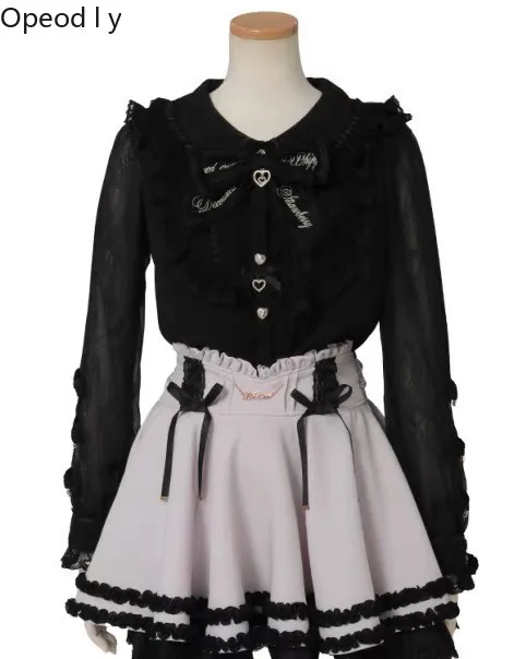 S-5XL Japanese Sweet Mass-produced Color Matching Shirt Cute Bow Girl Temperament Princess Long-sleeved Lolita Liz Shirt
S-5XL Japanese Sweet Mass-produced Color Matching Shirt Cute Bow Girl Temperament Princess Long-sleeved Lolita Liz Shirt