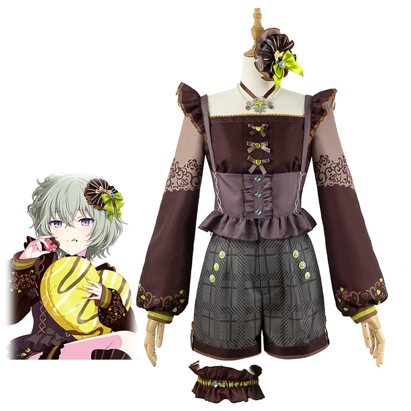 Project Sekai Colorful Stage Hinomori Shizuku Cosplay Lolita Cosplay cute Costume Wig Shoes Uniform Cosplay Stage Costume Anime
Project Sekai Colorful Stage Hinomori Shizuku Cosplay Lolita Cosplay cute Costume Wig Shoes Uniform Cosplay Stage Costume Anime