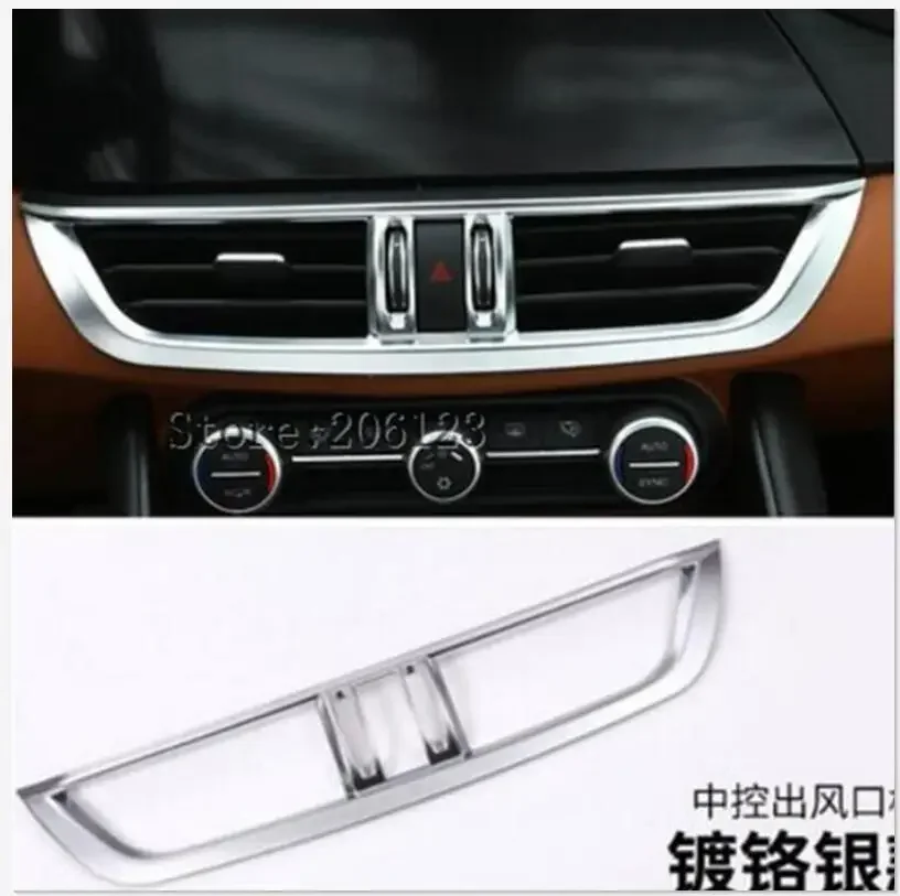Carbon Fiber For Alfa Romeo Giulia 2017 2018 2019 ABS Plastic Interior Center Console Air Conditioning Vent Frame Trim
Carbon Fiber For Alfa Romeo Giulia 2017 2018 2019 ABS Plastic Interior Center Console Air Conditioning Vent Frame Trim