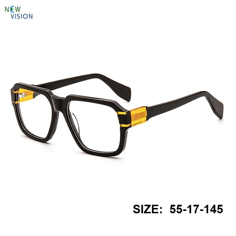 2026 High Quality Acetate Men Optical Glasses Frame Retro Square Eyeglass Women Luxury Prescription Eyewear for Myopia Hyperopia
2026 High Quality Acetate Men Optical Glasses Frame Retro Square Eyeglass Women Luxury Prescription Eyewear for Myopia Hyperopia