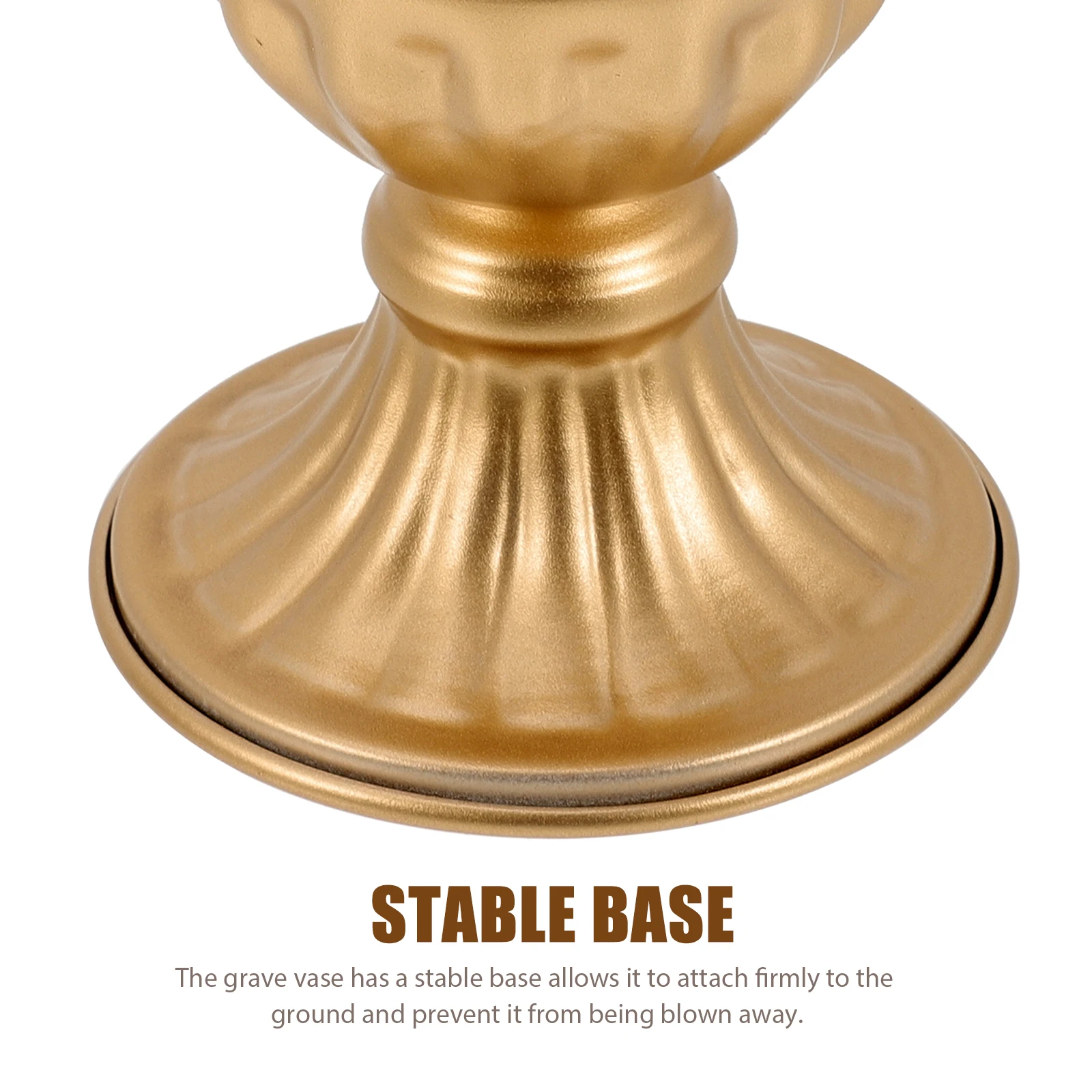 2 Pcs Cemetery Memorial Vase Decorative Planter Pot Flower Holder Metal The Circle Decoration Urn Iron Container
2 Pcs Cemetery Memorial Vase Decorative Planter Pot Flower Holder Metal The Circle Decoration Urn Iron Container