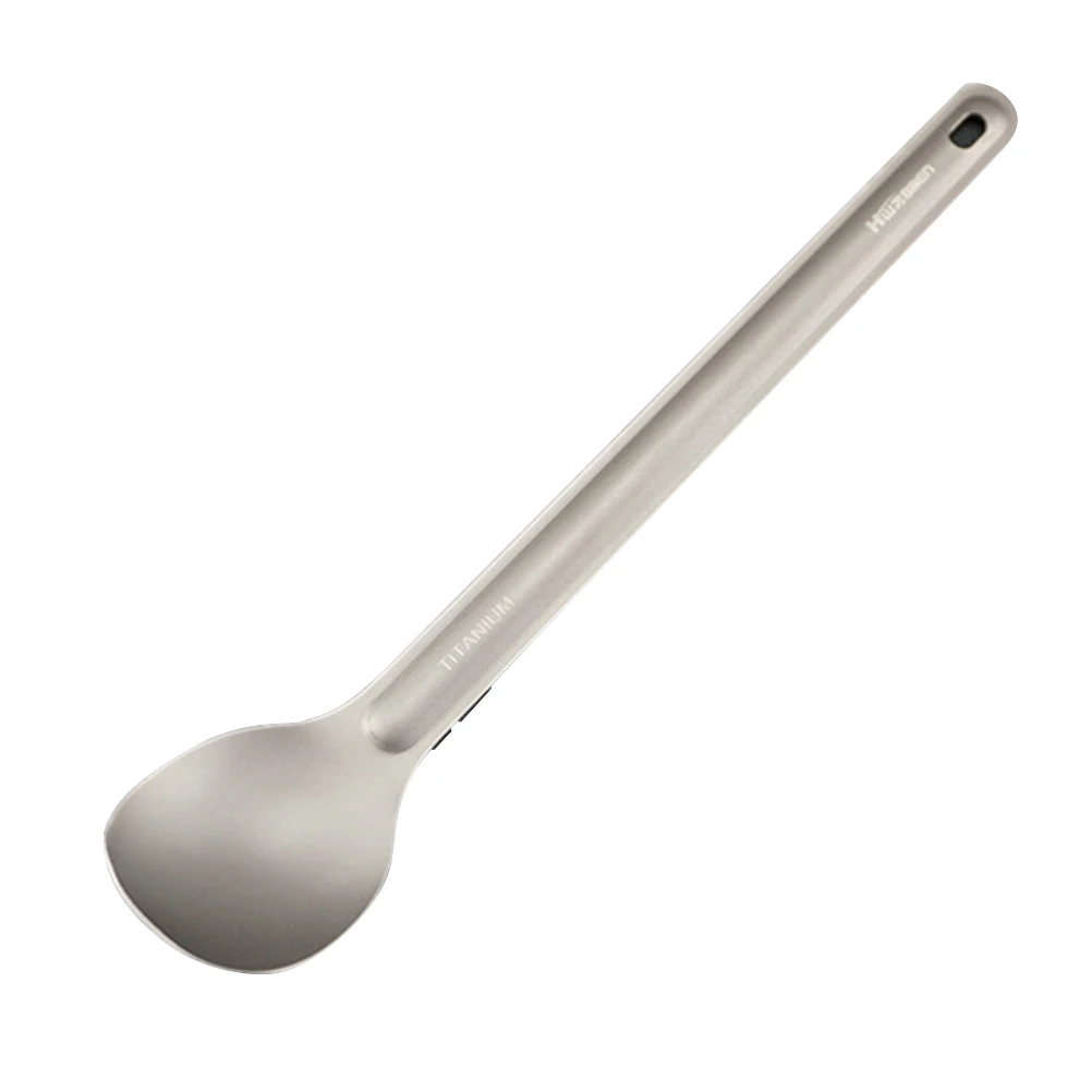 Lightweight Pure Titanium Long Handle Spoon Outdoor Camping Durable Portable Silver Spoon For Soup Stew Porridge Ideal For Home
Lightweight Pure Titanium Long Handle Spoon Outdoor Camping Durable Portable Silver Spoon For Soup Stew Porridge Ideal For Home
