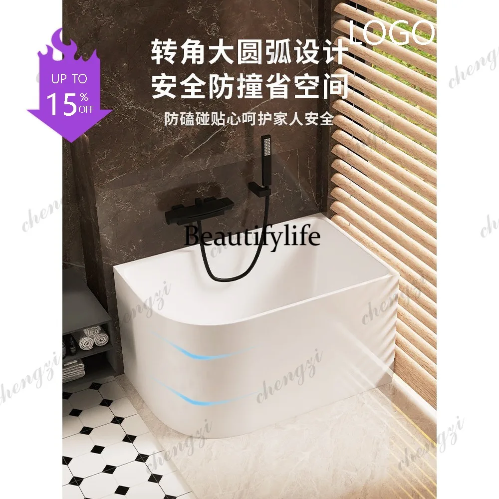 M132 Independent bathtub Household acrylic curved bathtub Household integrated seamless wall bathtub
M132 Independent bathtub Household acrylic curved bathtub Household integrated seamless wall bathtub
