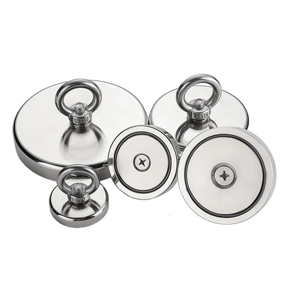 Super Strong Neodymium Fishing Magnet Hook N52 Iman Rare Earth Magnet With Countersunk Hole Eyebolt Rope 20-60mm Salvage Magnet
Super Strong Neodymium Fishing Magnet Hook N52 Iman Rare Earth Magnet With Countersunk Hole Eyebolt Rope 20-60mm Salvage Magnet