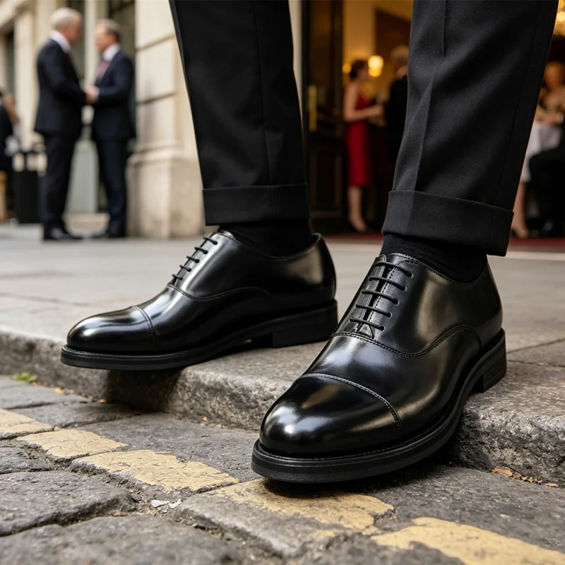 Designer Commuting Italian Handmade Oxford Leather Shoes Men's Trendy Genuine Leather Round Toe Business Casual Dress Male Shoes
Designer Commuting Italian Handmade Oxford Leather Shoes Men's Trendy Genuine Leather Round Toe Business Casual Dress Male Shoes