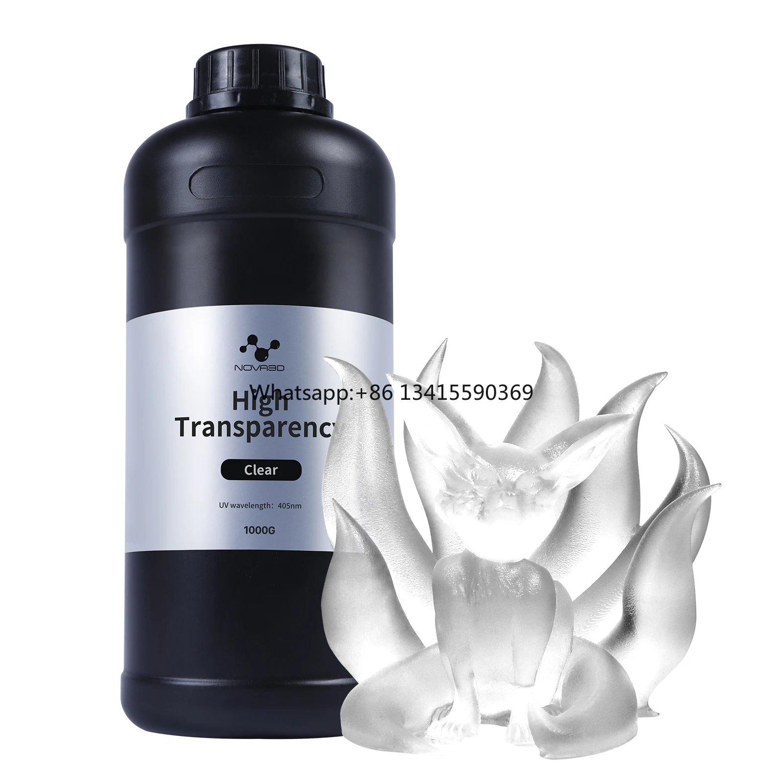 Ultra Clear Impresora 3d Resin Crystal Clear Non-Yellowing Low Odor 405nm3d Printer Machine Resin Other Printer Supplies
Ultra Clear Impresora 3d Resin Crystal Clear Non-Yellowing Low Odor 405nm3d Printer Machine Resin Other Printer Supplies