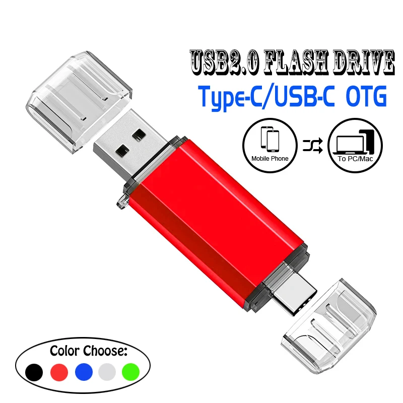 Flash USB 2.0 Flash Drive Type-C 128GB 64GB 32GB Colorful High Speed 16GB 8GB Memory Stick Flash Disk Portable OTG Pendrive
Flash USB 2.0 Flash Drive Type-C 128GB 64GB 32GB Colorful High Speed 16GB 8GB Memory Stick Flash Disk Portable OTG Pendrive
