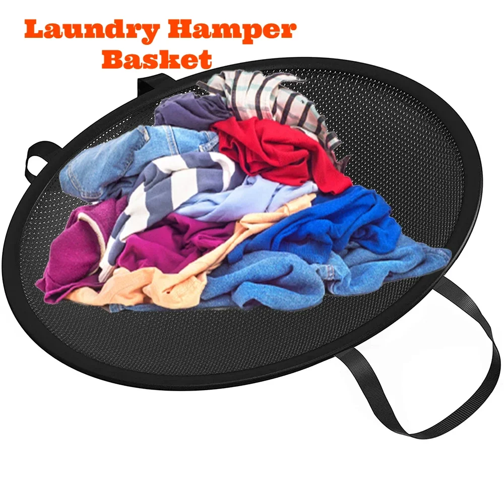 New Hot Laundry Hamper Basket Clean Tools Home Storage Collection Dry Foldable Dirty Clothes Mesh Basket Laundry Bag Container
New Hot Laundry Hamper Basket Clean Tools Home Storage Collection Dry Foldable Dirty Clothes Mesh Basket Laundry Bag Container