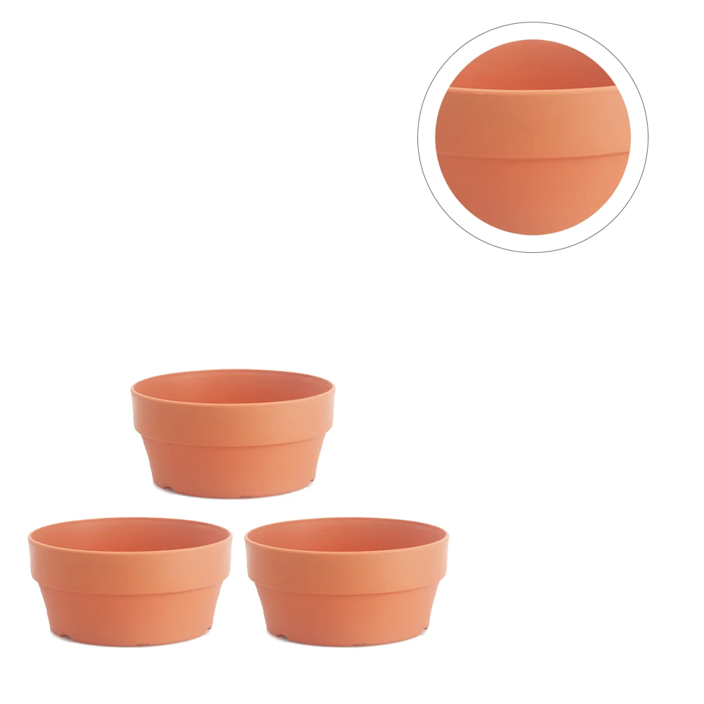 Imitation Clay Flower Pot Premium Material Durable Simple Round Shape Bottom Drain Ideal Balcony Desk Plastic Flower Pot Garden
Imitation Clay Flower Pot Premium Material Durable Simple Round Shape Bottom Drain Ideal Balcony Desk Plastic Flower Pot Garden
