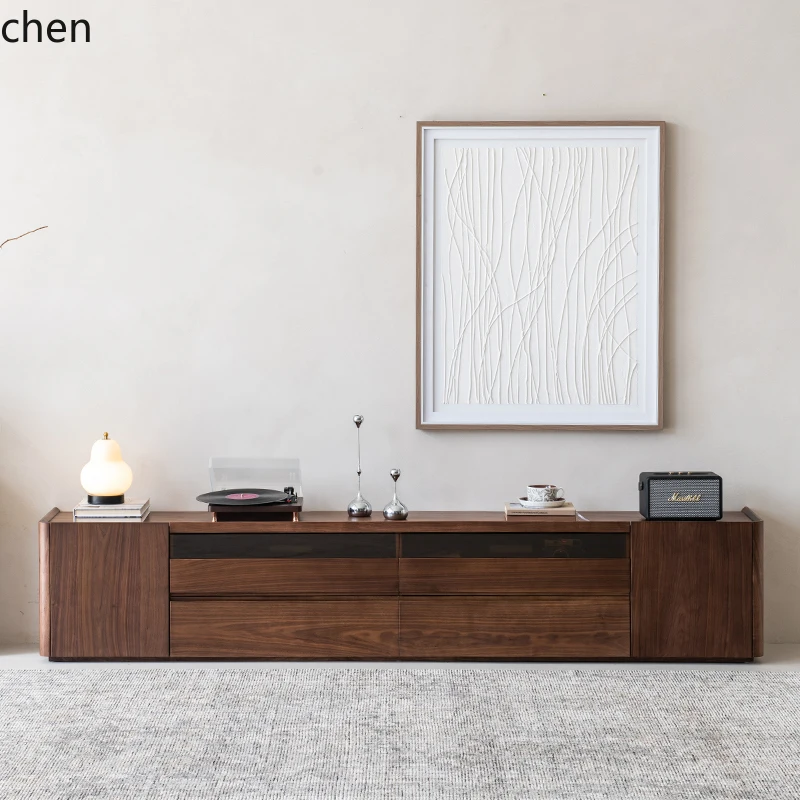 ZML all-solid wood TV cabinet simple living room home TV cabinet storage locker integrated
ZML all-solid wood TV cabinet simple living room home TV cabinet storage locker integrated