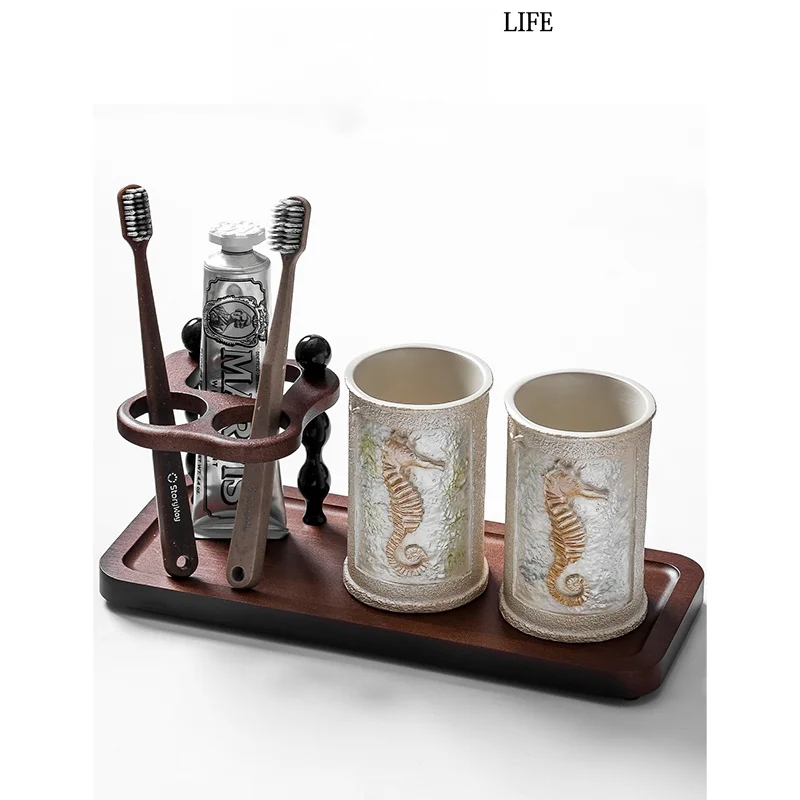 Scandinavian Minimalist Bathroom Sink Couple Toothbrush Cup Set Creative Resin Anti-slip Toothpaste Holder Rack Double Cup
Scandinavian Minimalist Bathroom Sink Couple Toothbrush Cup Set Creative Resin Anti-slip Toothpaste Holder Rack Double Cup