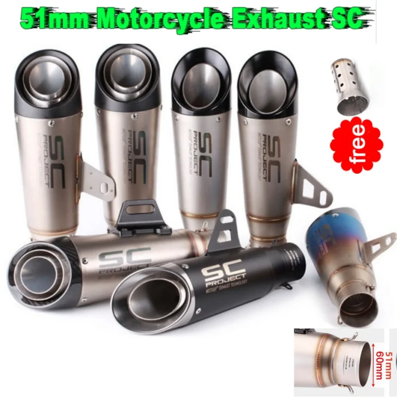 51mm 60mm Double Layer Triple Layer Motorcycle Exhaust Pipe db Killer Motorcycle Exhaust Pipe Carbon Fiber Muffler Exhaust Pipe
51mm 60mm Double Layer Triple Layer Motorcycle Exhaust Pipe db Killer Motorcycle Exhaust Pipe Carbon Fiber Muffler Exhaust Pipe