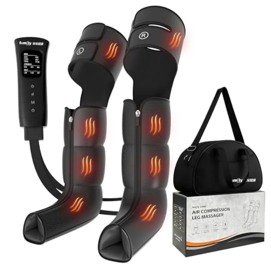 Массажер для ног с подогревом и компрессией, аппарат для компрессионного массажа ног и компрессионные ботинки для улучшения кровообращения, 6 режимов и 3 уровня интенсивности
Массажер для ног с подогревом и компрессией, аппарат для компрессионного массажа ног и компрессионные ботинки для улучшения кровообращения, 6 режимов и 3 уровня интенсивности