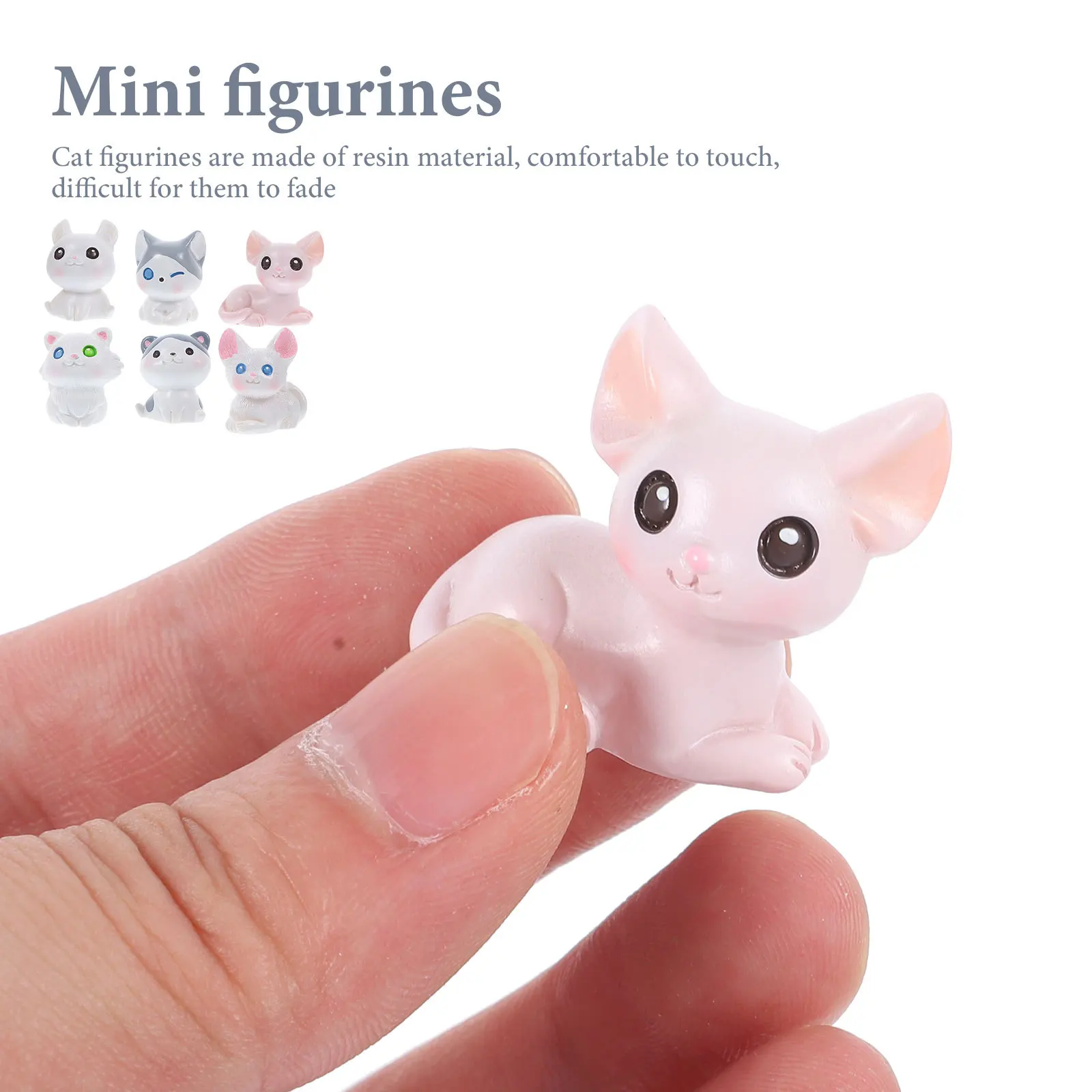 12Pcs Resin Cat Figurines Miniature Animal Statues Small Tiny Cat Decor Mini Garden Ornaments Mini Resin Figures for Home
12Pcs Resin Cat Figurines Miniature Animal Statues Small Tiny Cat Decor Mini Garden Ornaments Mini Resin Figures for Home
