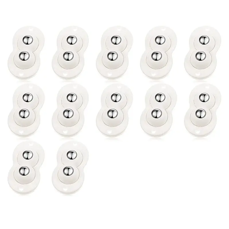 SEWS-12 шт. миниатюрные самоклеящиеся поворотные колесики с двойным шарикоподшипником, универсальные колеса для мебели, мини-ролики
SEWS-12 шт. миниатюрные самоклеящиеся поворотные колесики с двойным шарикоподшипником, универсальные колеса для мебели, мини-ролики