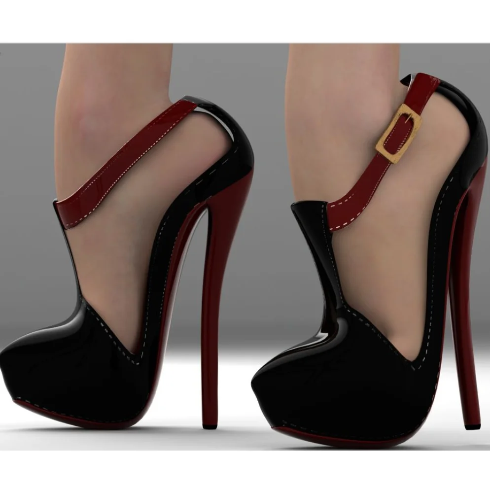 Black Buckle Cut Out Platform Pumps Thin High Heel Sexy Fashionable Cool Summer Casual Big Size Woman Shoes Zapatillas Mujer
Black Buckle Cut Out Platform Pumps Thin High Heel Sexy Fashionable Cool Summer Casual Big Size Woman Shoes Zapatillas Mujer