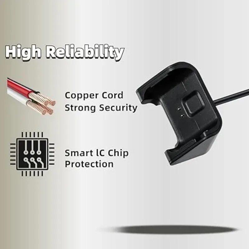 Amazfit replacement charger is suitable for Huami Amazfit Bip/Bip Lite A1915 A1608 USB smart watch charger charging cable
Amazfit replacement charger is suitable for Huami Amazfit Bip/Bip Lite A1915 A1608 USB smart watch charger charging cable