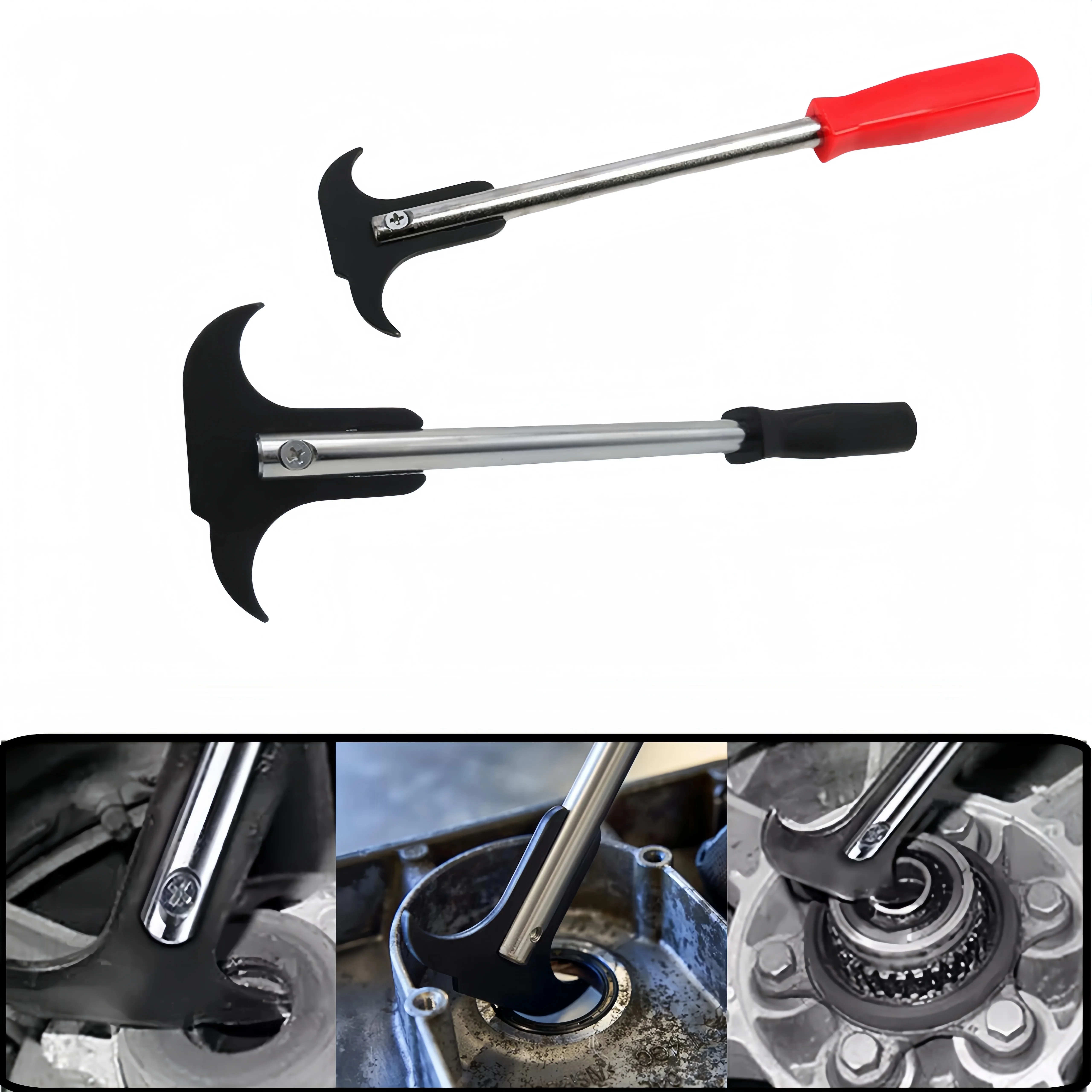 Professional Double Head Oil Seal Puller Tool Car Repair Hand Wrench for Efficient Oil Seal Removal High Quality Maintenance
Professional Double Head Oil Seal Puller Tool Car Repair Hand Wrench for Efficient Oil Seal Removal High Quality Maintenance