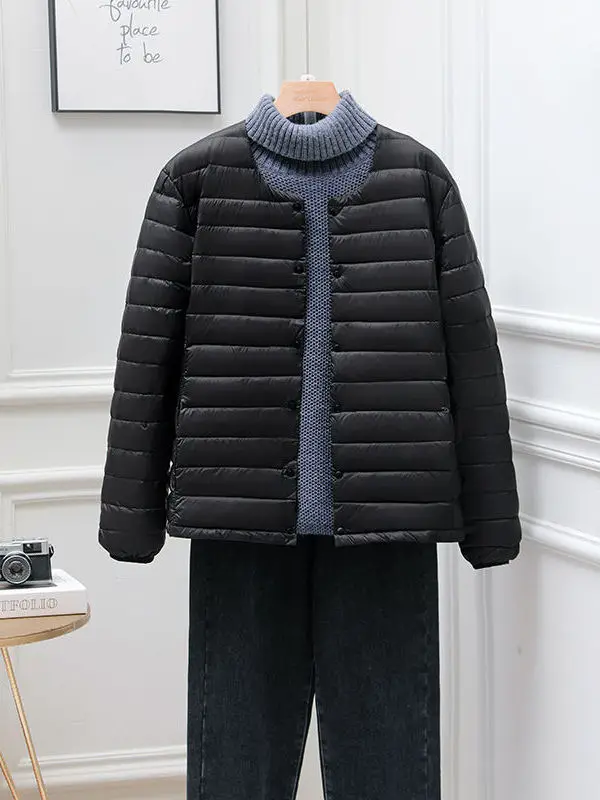 Men's Large Size Cotton Jaet round Ne down Jaet Workwear Long Sve Striped Inner Coat Dad Coat Cotton Padded Outerwear
Men's Large Size Cotton Jaet round Ne down Jaet Workwear Long Sve Striped Inner Coat Dad Coat Cotton Padded Outerwear