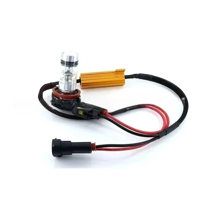 New for 2pcs Good Uiz for H8 LED Headlight DRL Fog Light Load Resistors Wiring Harness Canbus ANGRONG
New for 2pcs Good Uiz for H8 LED Headlight DRL Fog Light Load Resistors Wiring Harness Canbus ANGRONG