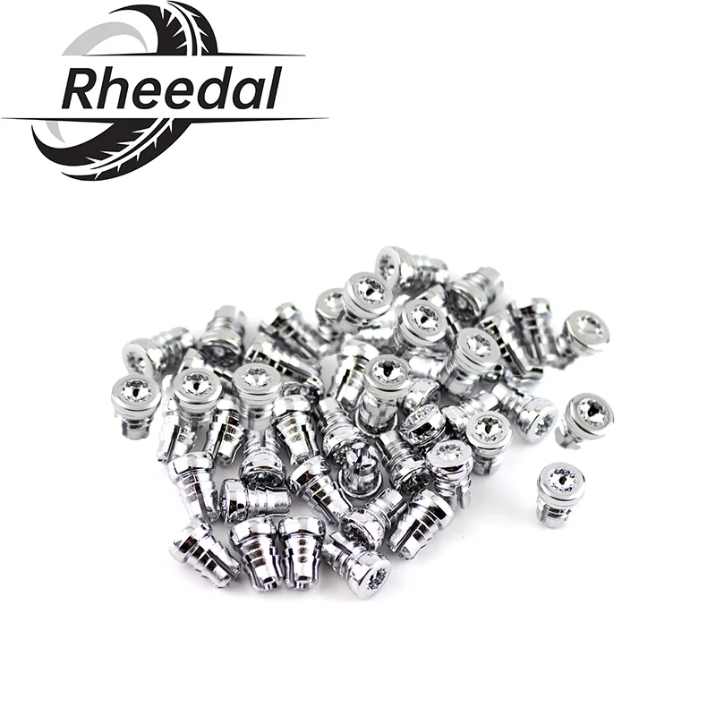 Rheedal 50Pcs 7.9mm/0.31" Tire Studs For Universal Car Wheel Rims Alloy Car Wheel Decoration Rivets Exterior Accessories ABS
Rheedal 50Pcs 7.9mm/0.31" Tire Studs For Universal Car Wheel Rims Alloy Car Wheel Decoration Rivets Exterior Accessories ABS