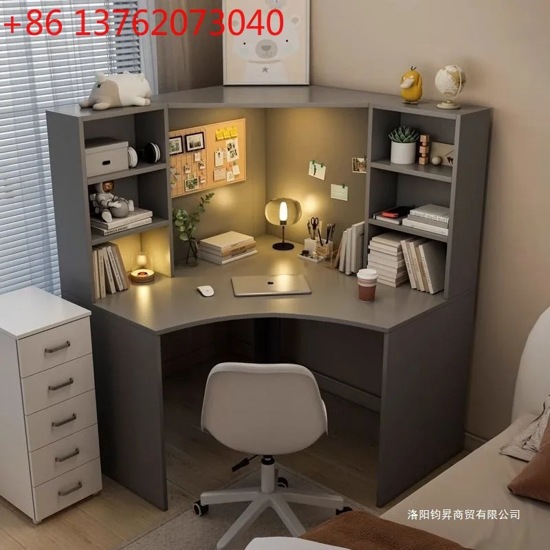 Угловой компьютерный стол из массива дерева, комбинация книжной полки, встроенный настольный студенческий книжный шкаф для письма
Угловой компьютерный стол из массива дерева, комбинация книжной полки, встроенный настольный студенческий книжный шкаф для письма