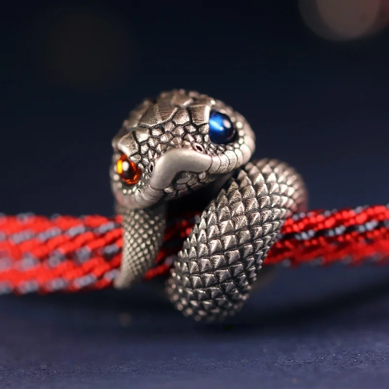 In Stock Snake Zodiac Retro Pure Silver Red Bracelet Multiple Color Classic Pretty Charm Collectible Gift Series Ornaments
In Stock Snake Zodiac Retro Pure Silver Red Bracelet Multiple Color Classic Pretty Charm Collectible Gift Series Ornaments