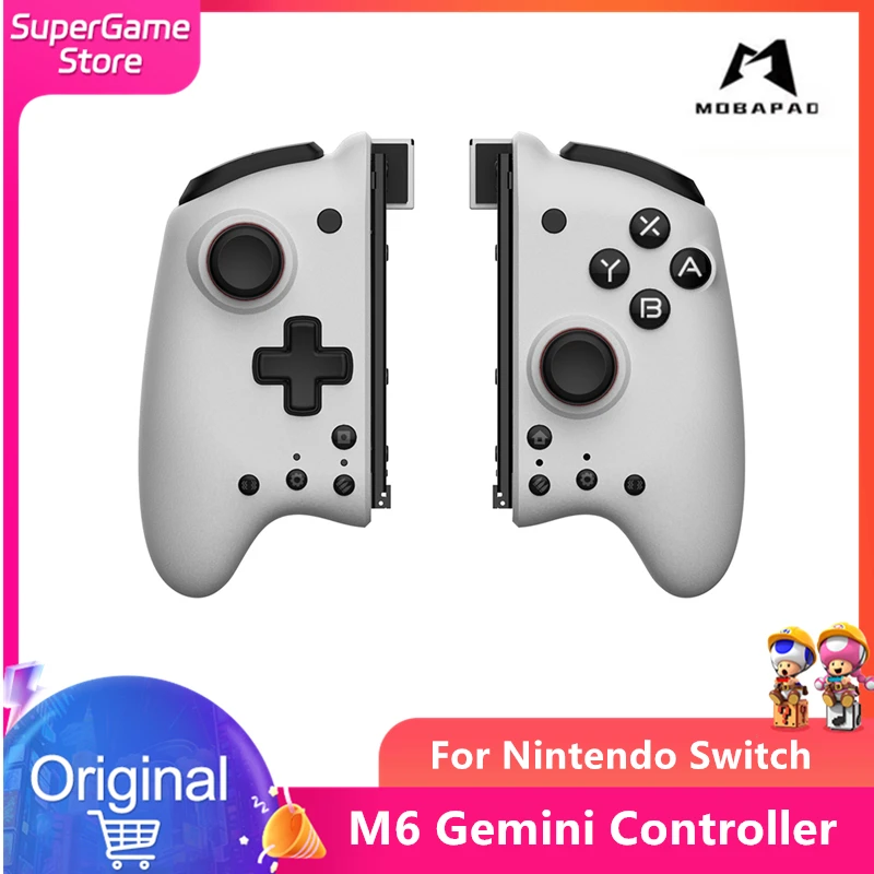 MOBAPAD Gamepad M6 Gemini Controller With Macro Programming Vibration Repetition Joypad For Nintendo Switch/Switch OLED
MOBAPAD Gamepad M6 Gemini Controller With Macro Programming Vibration Repetition Joypad For Nintendo Switch/Switch OLED