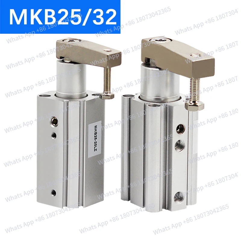 MKB25/32-10R/20L/30R Swings Back 90 Degrees Angle Cylinder Clamping Bore 32mm 40mm Pneumatic Air Cylinders
MKB25/32-10R/20L/30R Swings Back 90 Degrees Angle Cylinder Clamping Bore 32mm 40mm Pneumatic Air Cylinders